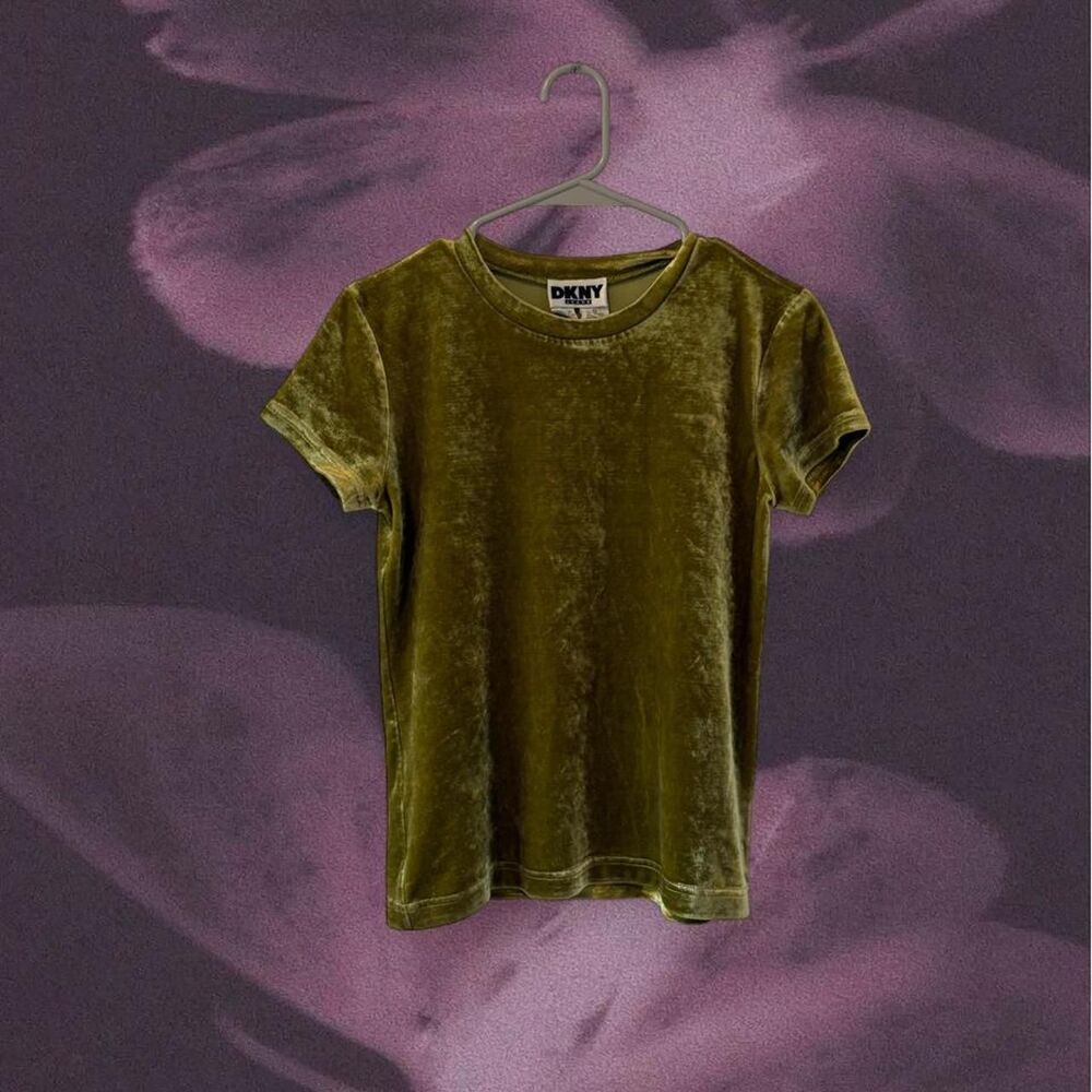 Vintage DKNY Velvet Top
